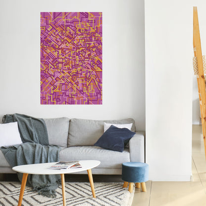 Poster verticale staccabile e attaccabile LOVELY MEMORIES