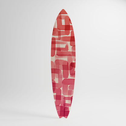 KALEIDOSCOPIC CUBISM Decorative Plywood Surfboard