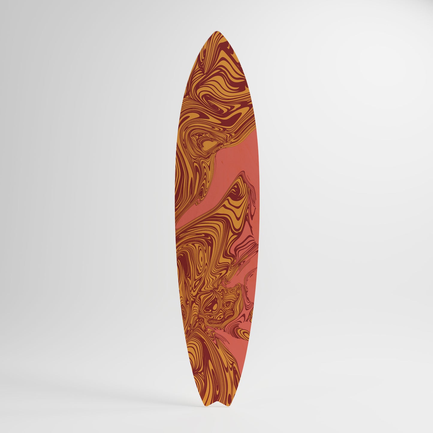 FLOATING THOUGHTS Decorative Plywood Surfboard