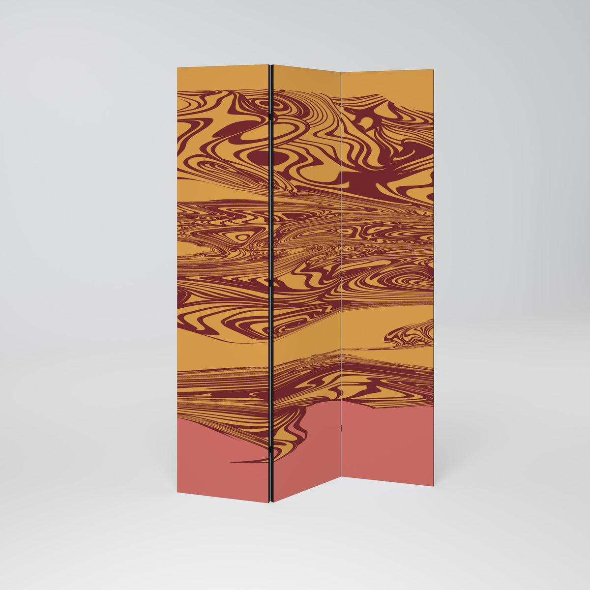 FLOATING THOUGHTS Paravento Decorativo a 3 Pannelli