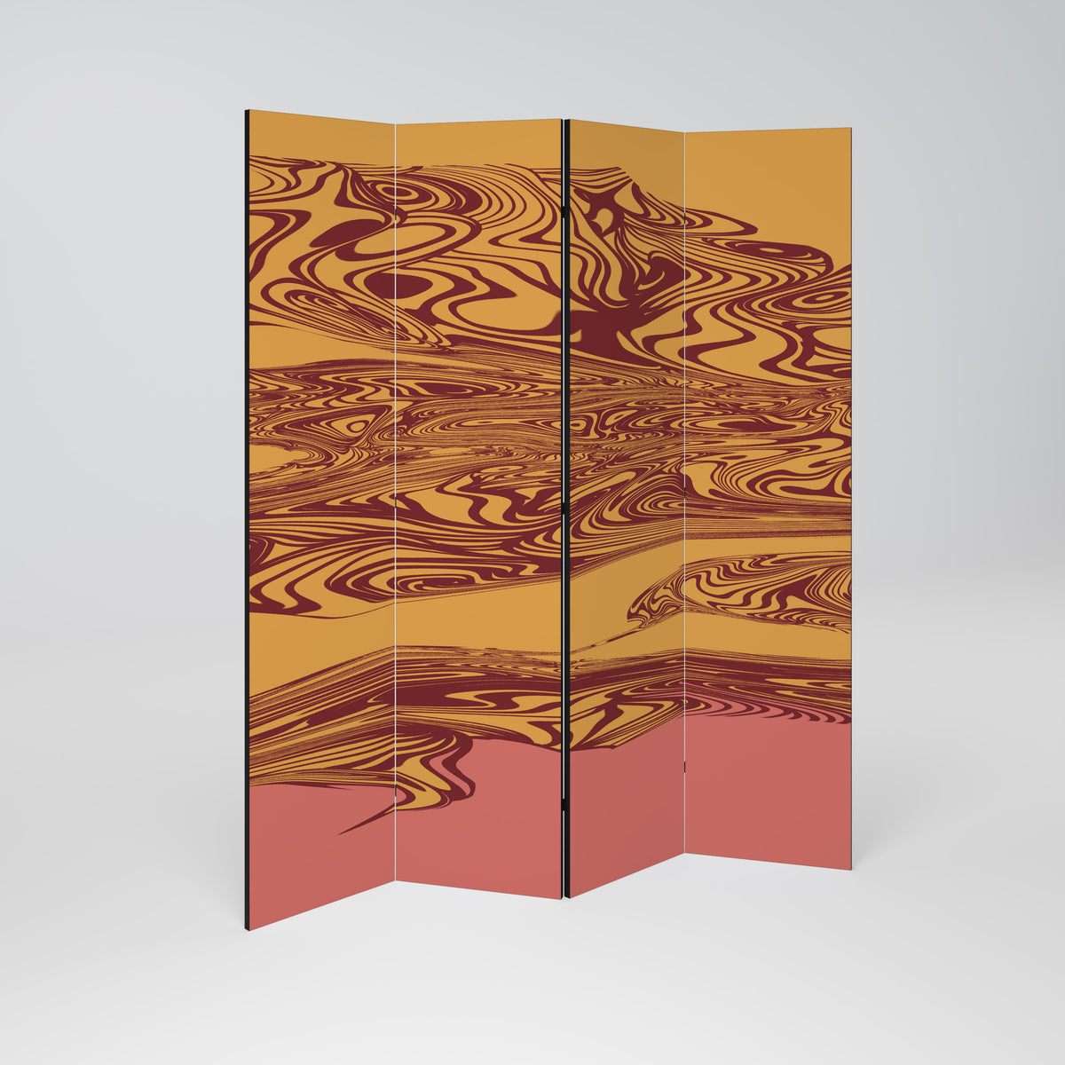 FLOATING THOUGHTS Paravento Decorativo a 4 Pannelli