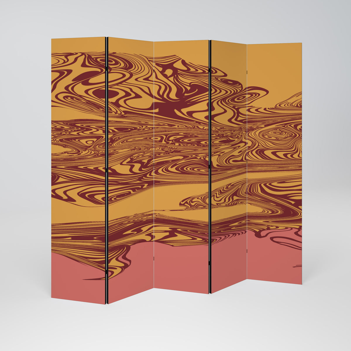 FLOATING THOUGHTS Paravento Decorativo a 5 Pannelli