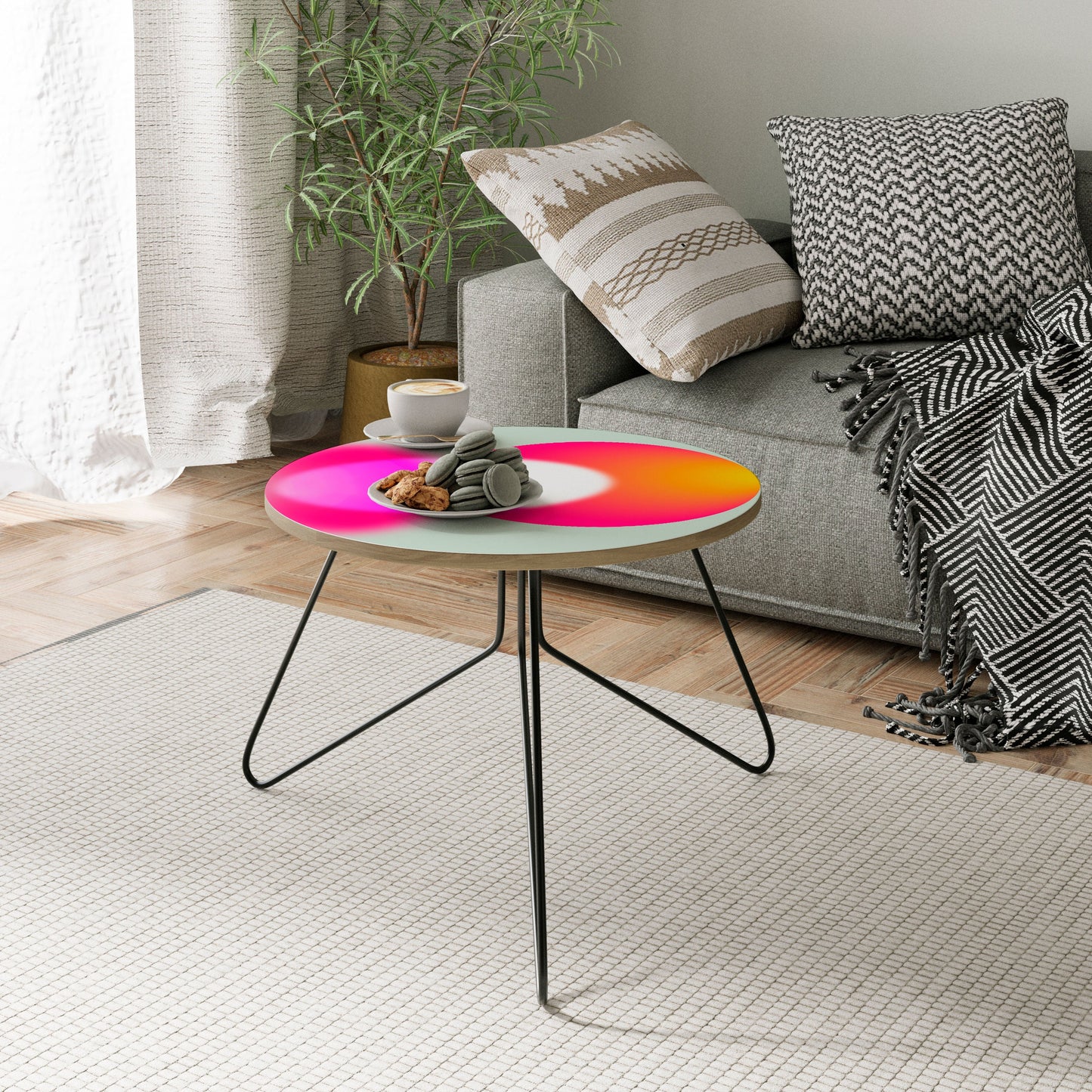 SYMPHONY OF COLORS Small Coffee Table