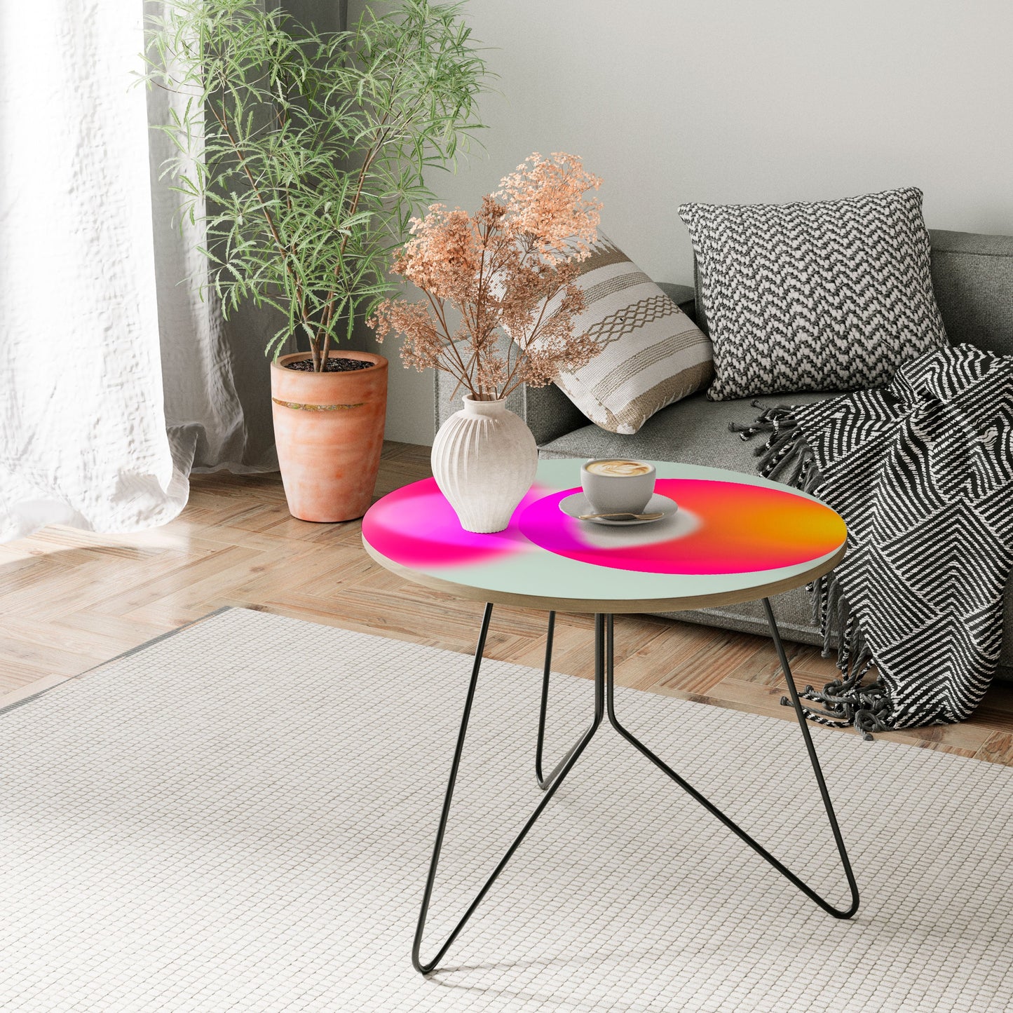 SYMPHONY OF COLORS Large Coffee Table