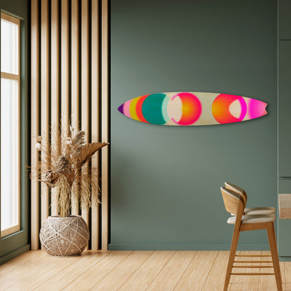 SYMPHONY OF COLORS Surfboard Decorative Panel
