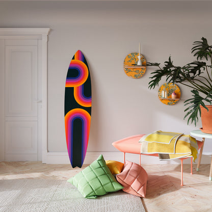 BLINDED BY THE LIGHTS Decorative Plywood Surfboard