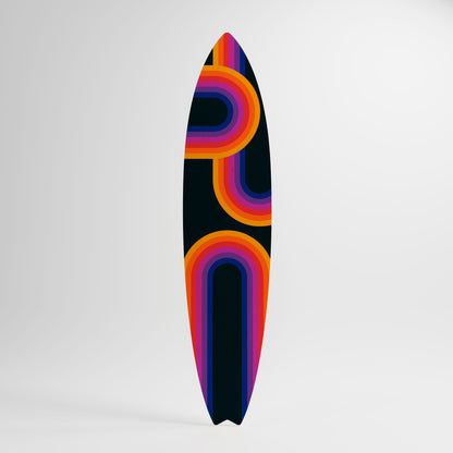 BLINDED BY THE LIGHTS Decorative Plywood Surfboard