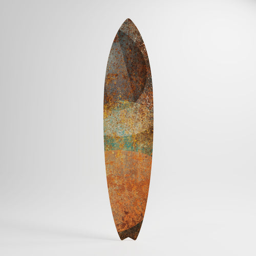 ANTIQUE AURA Tavola da surf decorativa in compensato