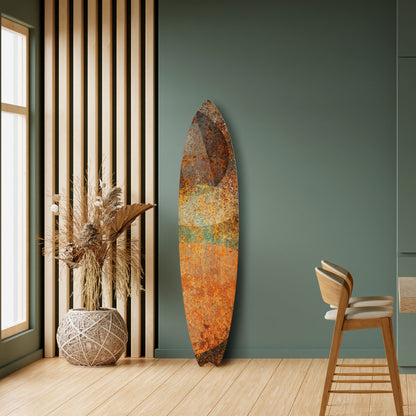 ANTIQUE AURA Decorative Plywood Surfboard