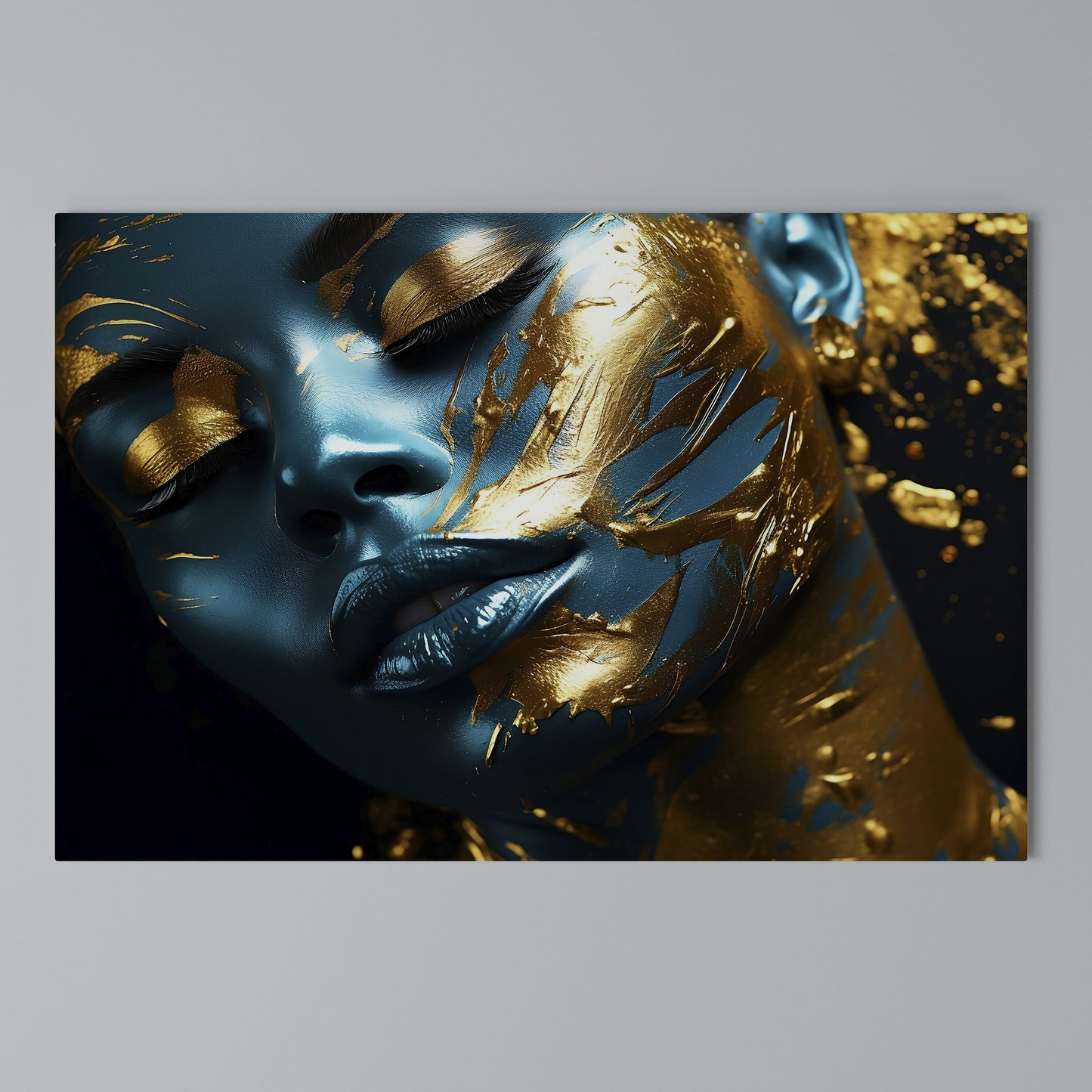 GOLDEN SERENITY Stampa su tela orizzontale