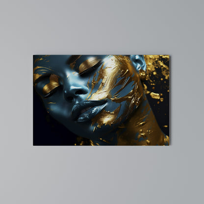 GOLDEN SERENITY Stampa su tela orizzontale