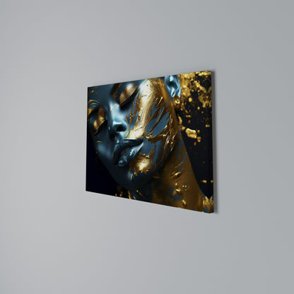 GOLDEN SERENITY Stampa su tela orizzontale