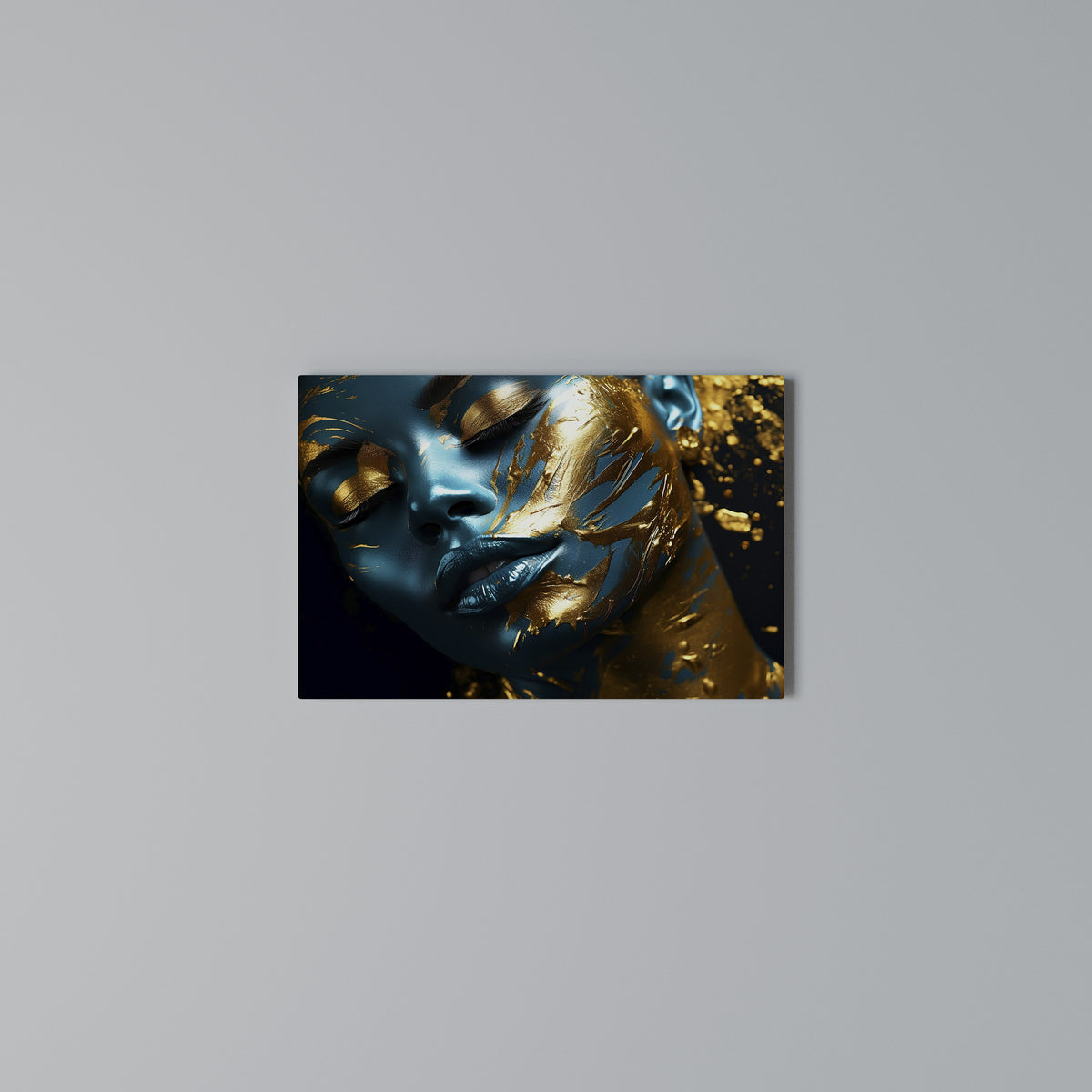 GOLDEN SERENITY Stampa su tela orizzontale