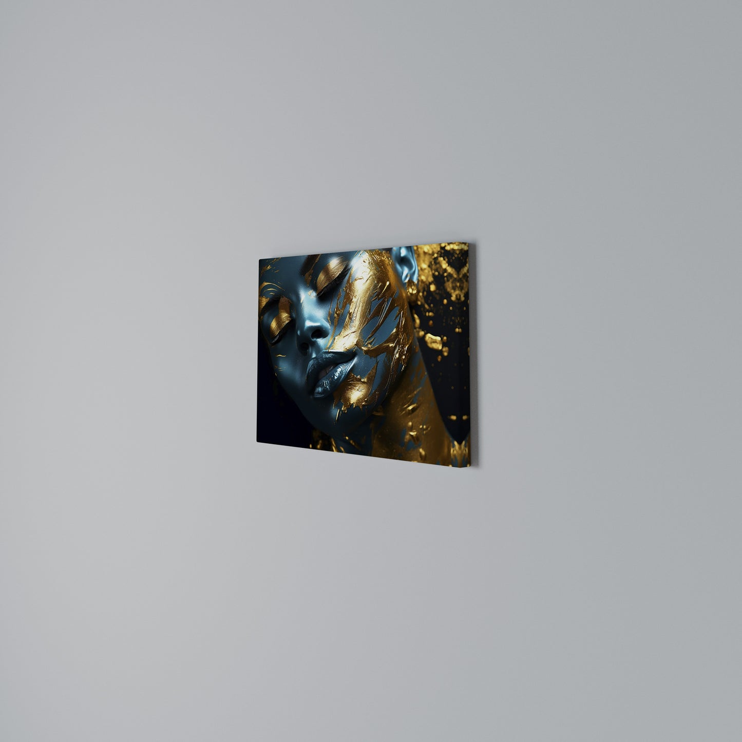 GOLDEN SERENITY Stampa su tela orizzontale