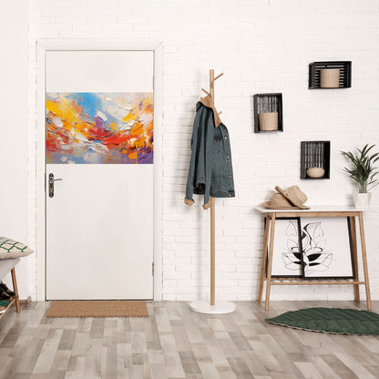 Poster orizzontale staccabile e attaccabile COLORFUL REVERIE