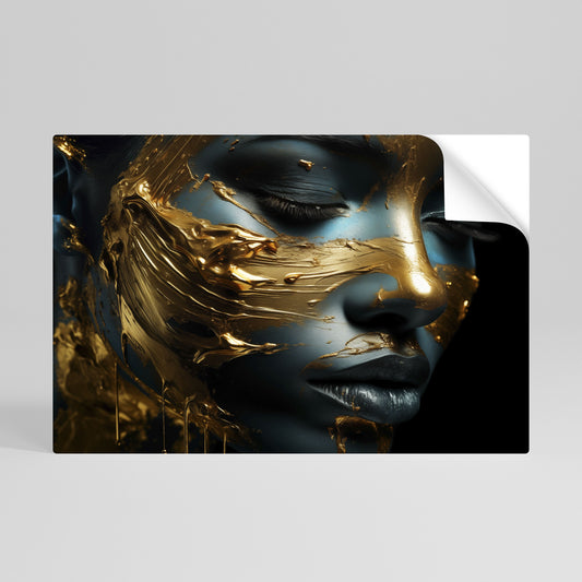 Poster orizzontale staccabile e attaccabile LUSTROUS BEAUTY