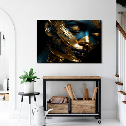 GILDED GRACE Stampa su tela orizzontale