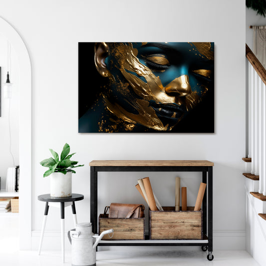 GILDED GRACE Stampa su tela orizzontale