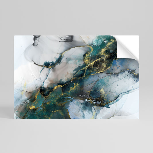 Poster orizzontale staccabile e attaccabile SERENE DRIFT