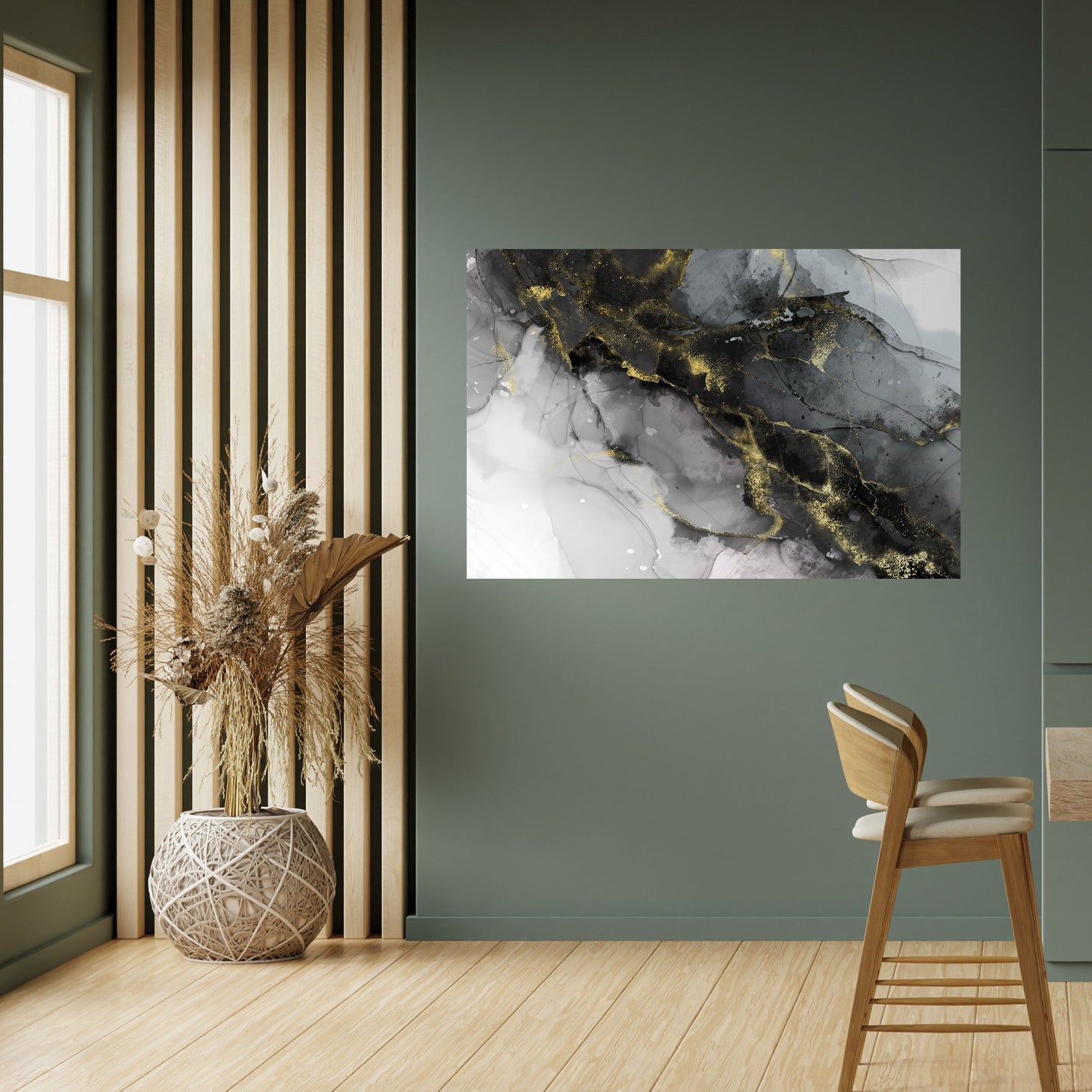 Poster orizzontale staccabile e attaccabile TRANQUIL WHISPERS