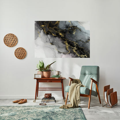 Poster orizzontale staccabile e attaccabile TRANQUIL WHISPERS