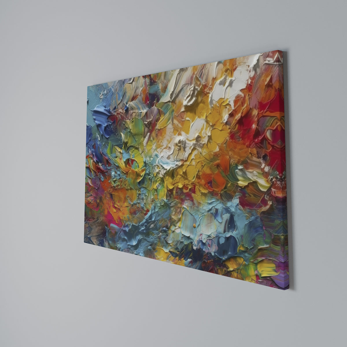 WHISPERS OF COLOR Stampa su tela orizzontale