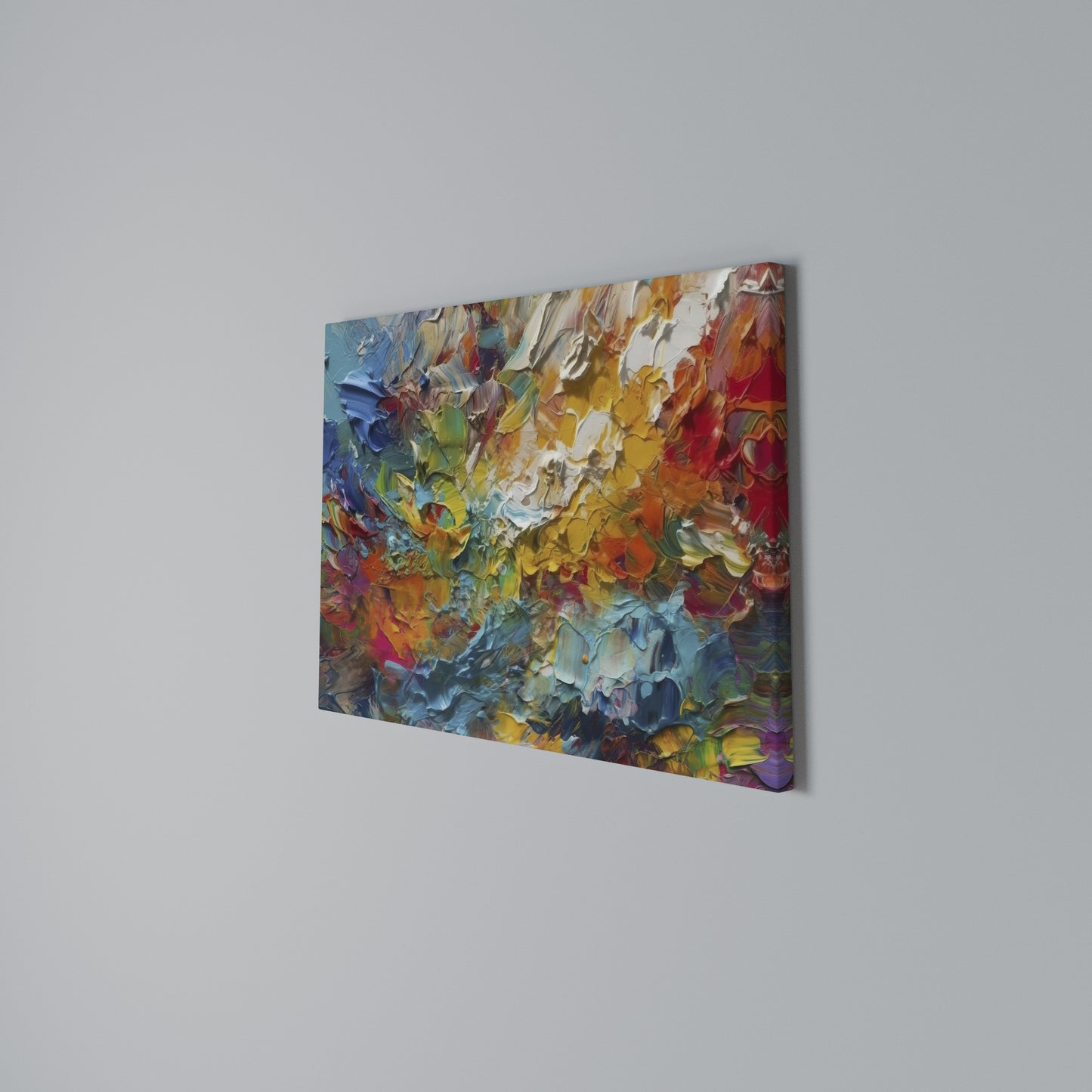 WHISPERS OF COLOR Stampa su tela orizzontale