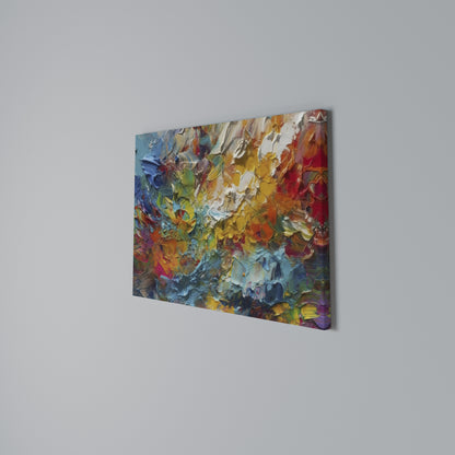 WHISPERS OF COLOR Stampa su tela orizzontale
