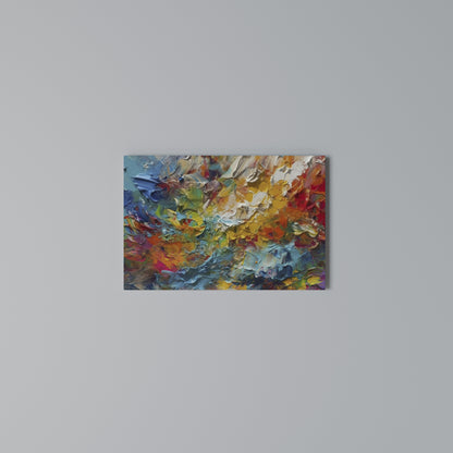 WHISPERS OF COLOR Stampa su tela orizzontale