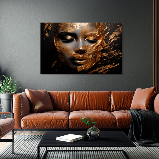 SHIMMERING ELEGANCE Stampa su tela orizzontale