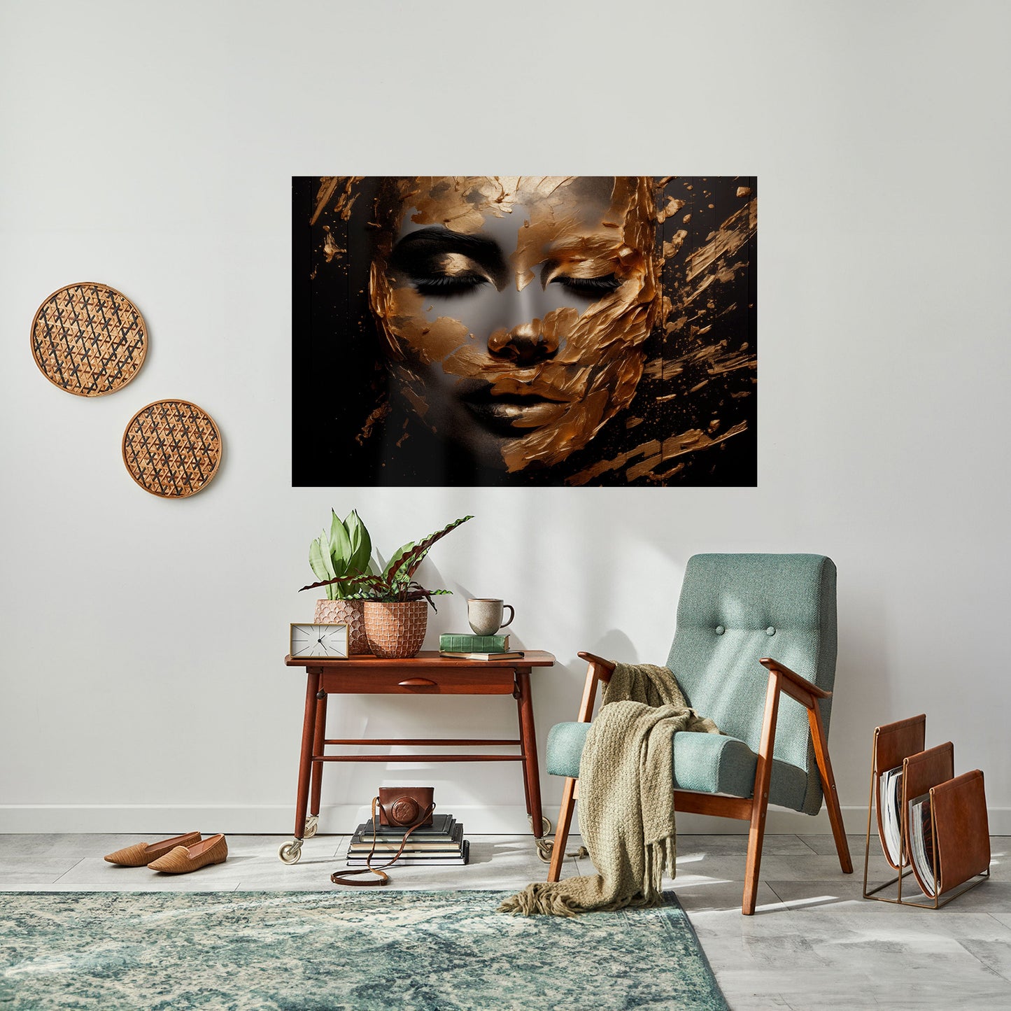 ELEGANZA BRILLANTE Poster orizzontale staccabile e attaccabile