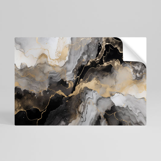 Poster orizzontale staccabile e attaccabile MYSTIC VEINS