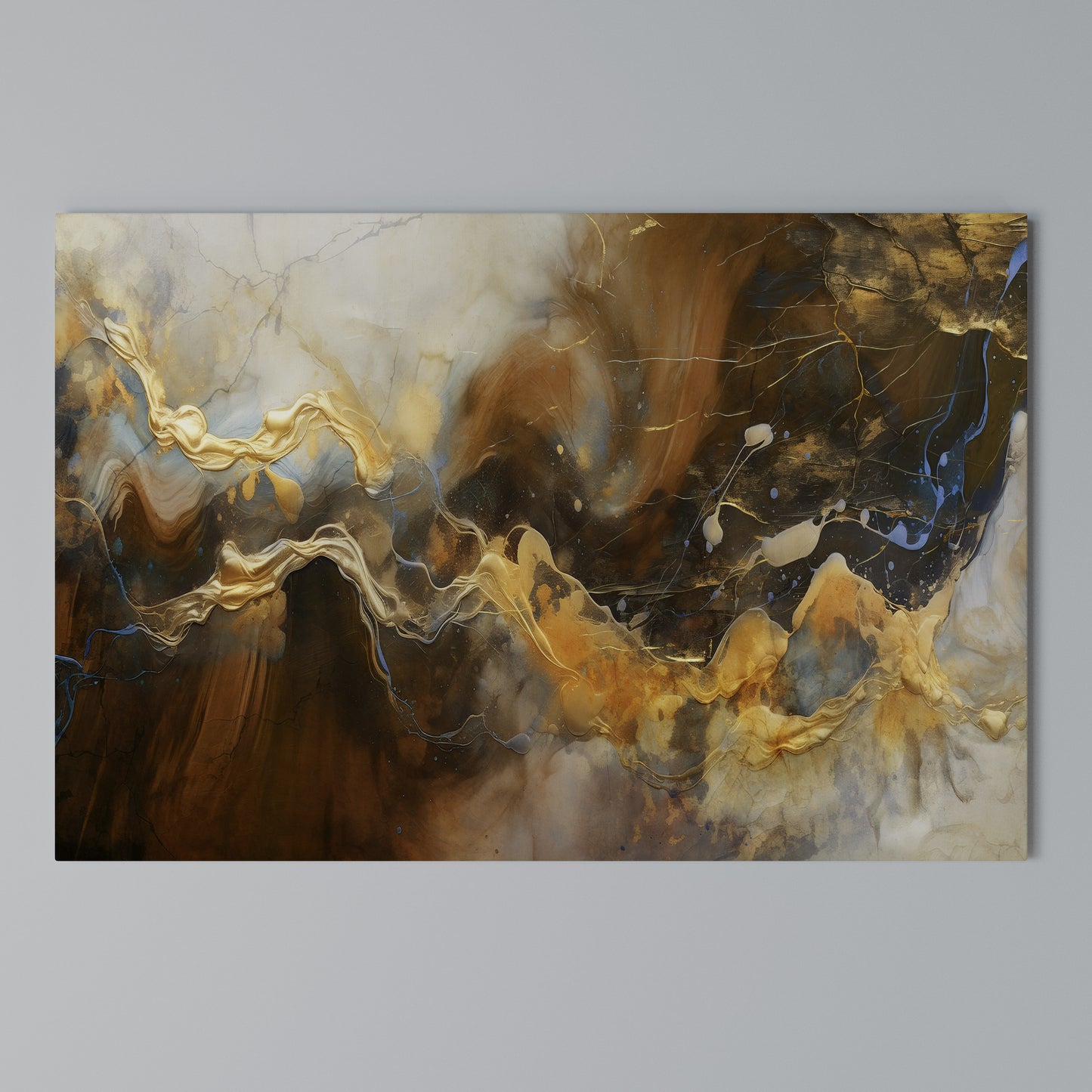 FLUID SYMPHONY Stampa su tela orizzontale