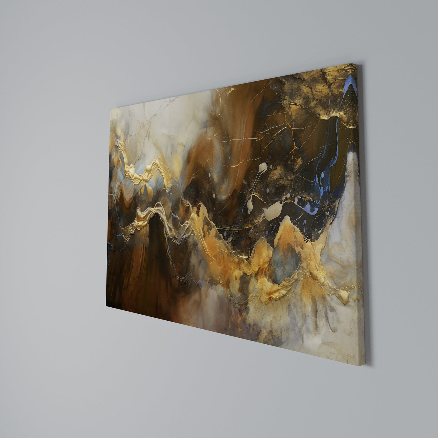 FLUID SYMPHONY Stampa su tela orizzontale
