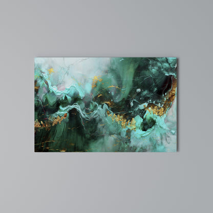 GRACEFUL WAVES Stampa su tela orizzontale