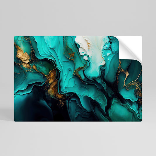 Poster orizzontale SUBLIME WHIRLS stacca e attacca