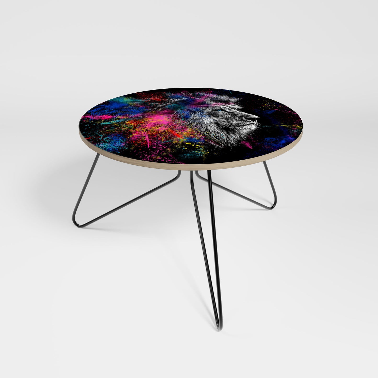 Tavolino da caffè piccolo LION ARTISTRY