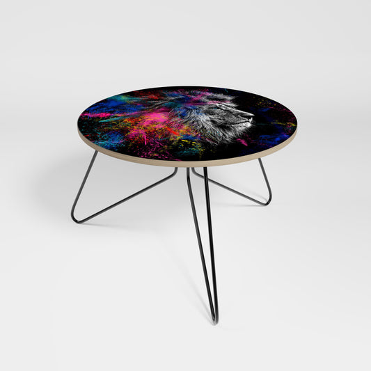 Tavolino da caffè piccolo LION ARTISTRY