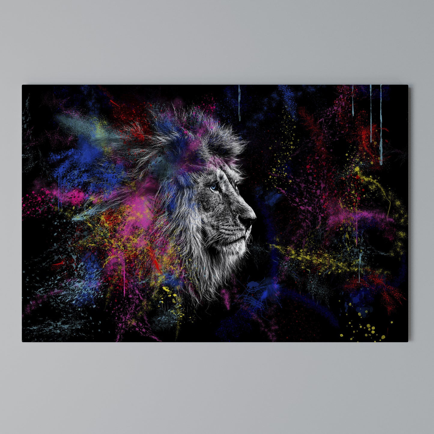 LION ARTISTRY Stampa su tela orizzontale