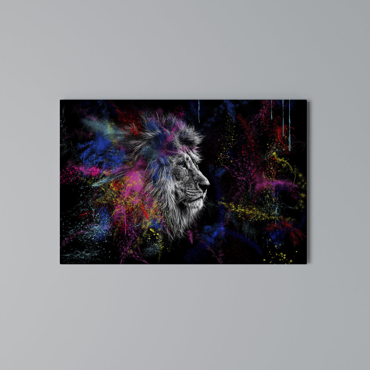 LION ARTISTRY Stampa su tela orizzontale
