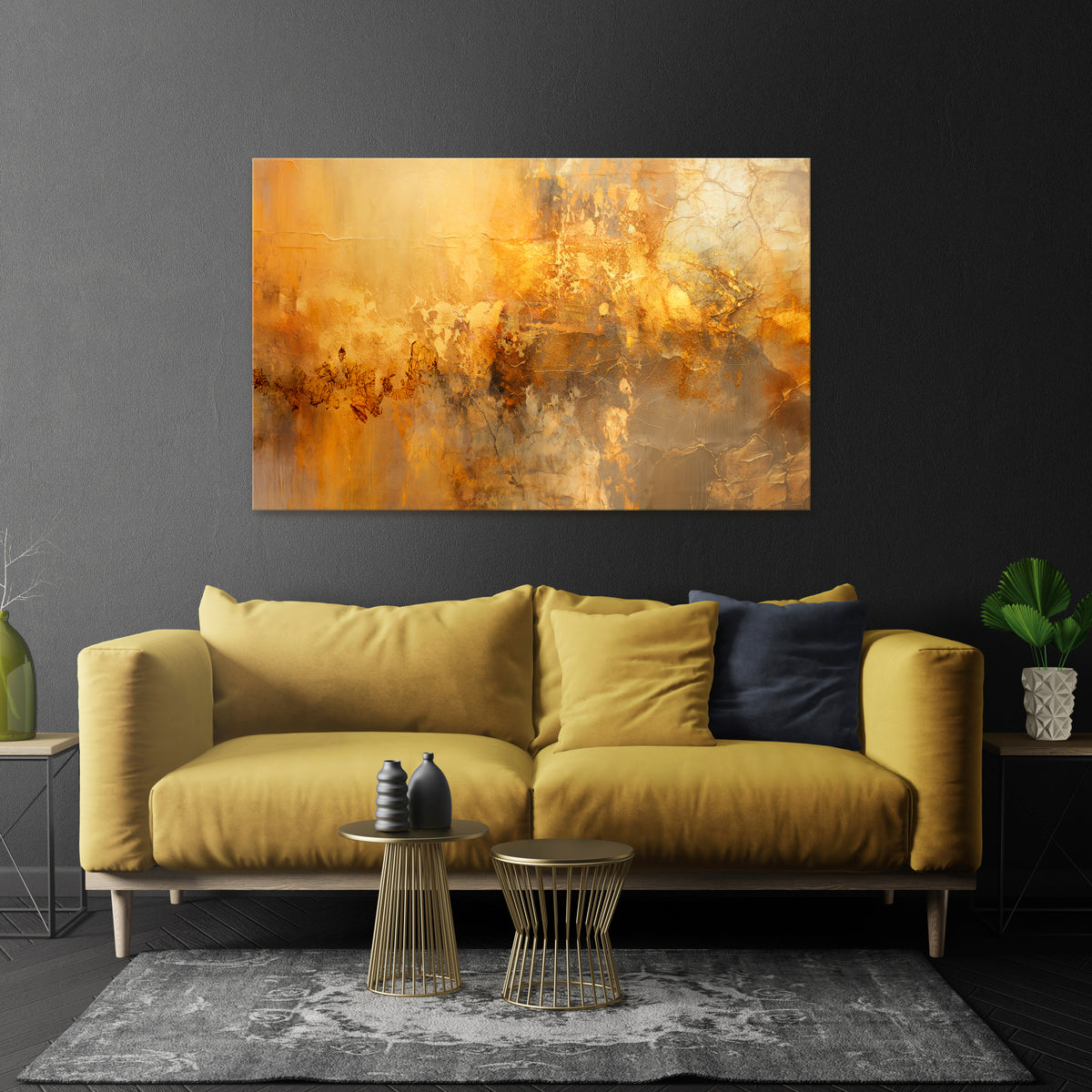 SEARING GLOW Stampa su tela orizzontale