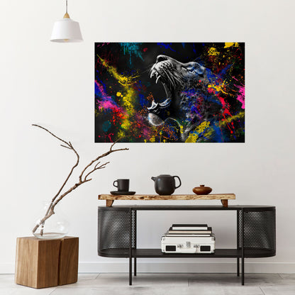 Poster orizzontale staccabile e attaccabile LAMPART ARTISTRY