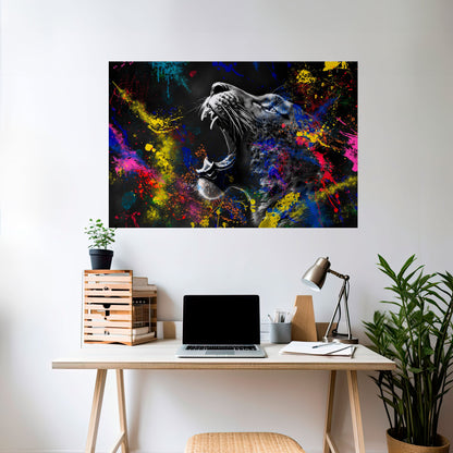 Poster orizzontale staccabile e attaccabile LAMPART ARTISTRY