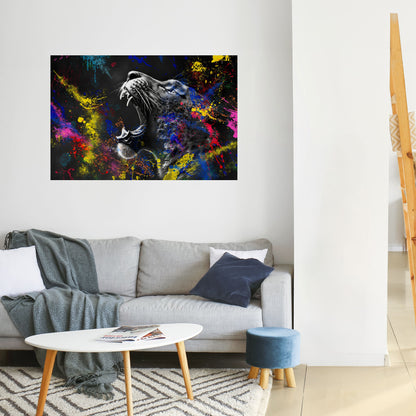 Poster orizzontale staccabile e attaccabile LAMPART ARTISTRY