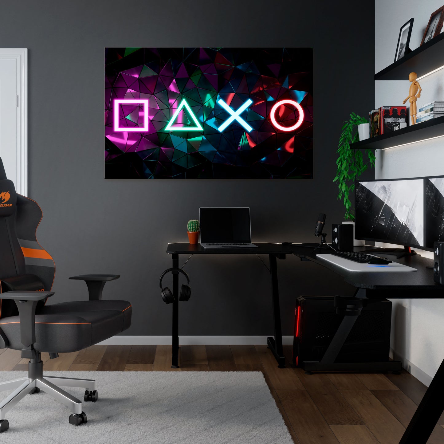 INFINITY ICON Stampa su tela orizzontale