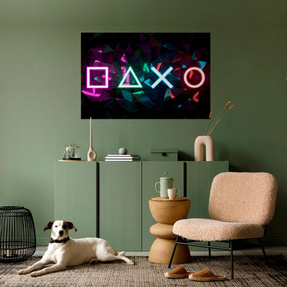 Poster orizzontale staccabile e attaccabile INFINITY ICON