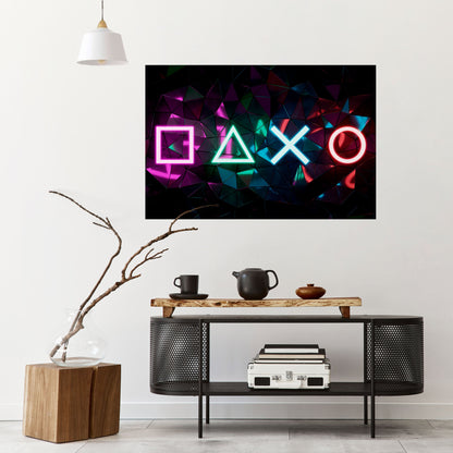 Poster orizzontale staccabile e attaccabile INFINITY ICON