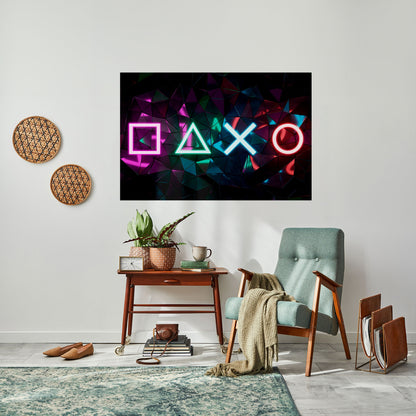 Poster orizzontale staccabile e attaccabile INFINITY ICON