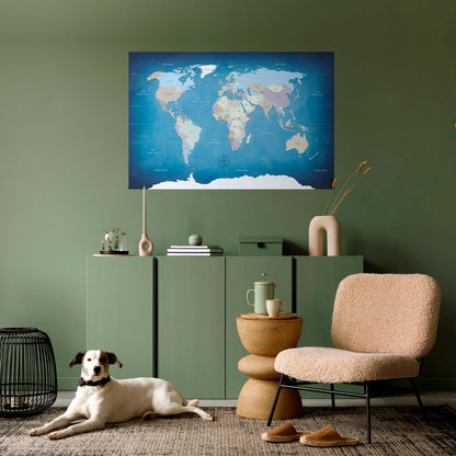 MAPPE DELL'ISPIRAZIONE Poster orizzontale staccabile e attaccabile