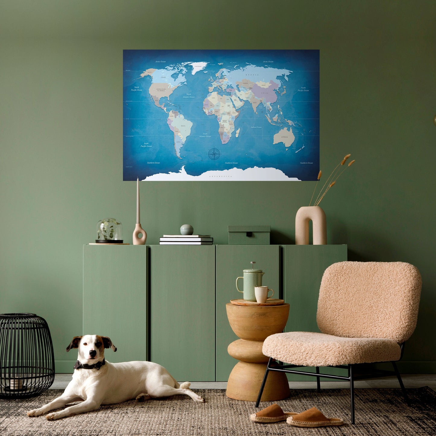 MAPPE DELL'ISPIRAZIONE Poster orizzontale staccabile e attaccabile